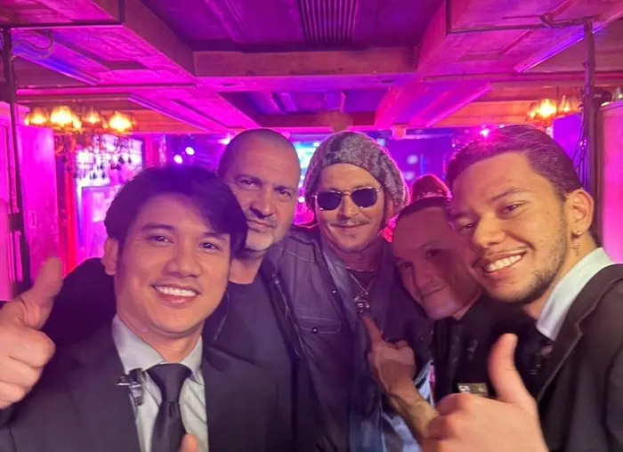 Johnny Depp at Tantra Tokyo